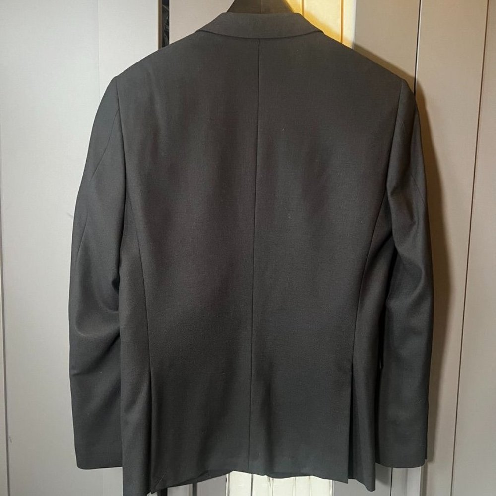 Trendiano Wool With Graphic Patchwork Blazer Mens… - image 4